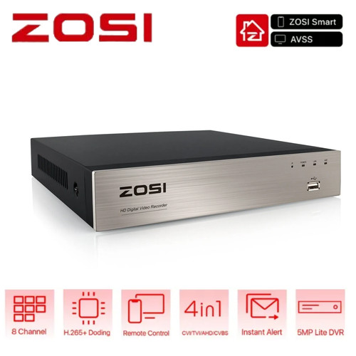 Zosi channel 265 5mp lite - channel,
